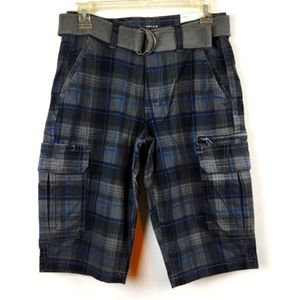 Sonoma Men's Belted 6 Pocket Cargo Shorts 28